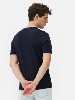 T-shirt Decote Redondo Kem