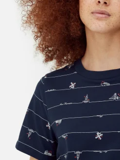 T-shirt Estampado Integral