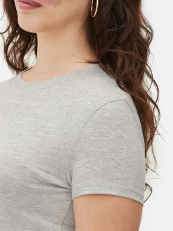 T-shirt Gola Redonda Elástica