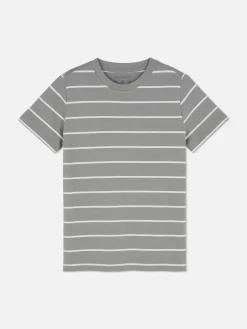 T-shirt Gola Redonda Riscas