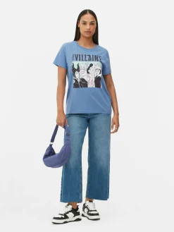 T-shirt Gráfica Disney Vilões