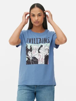 T-shirt Gráfica Disney Vilões