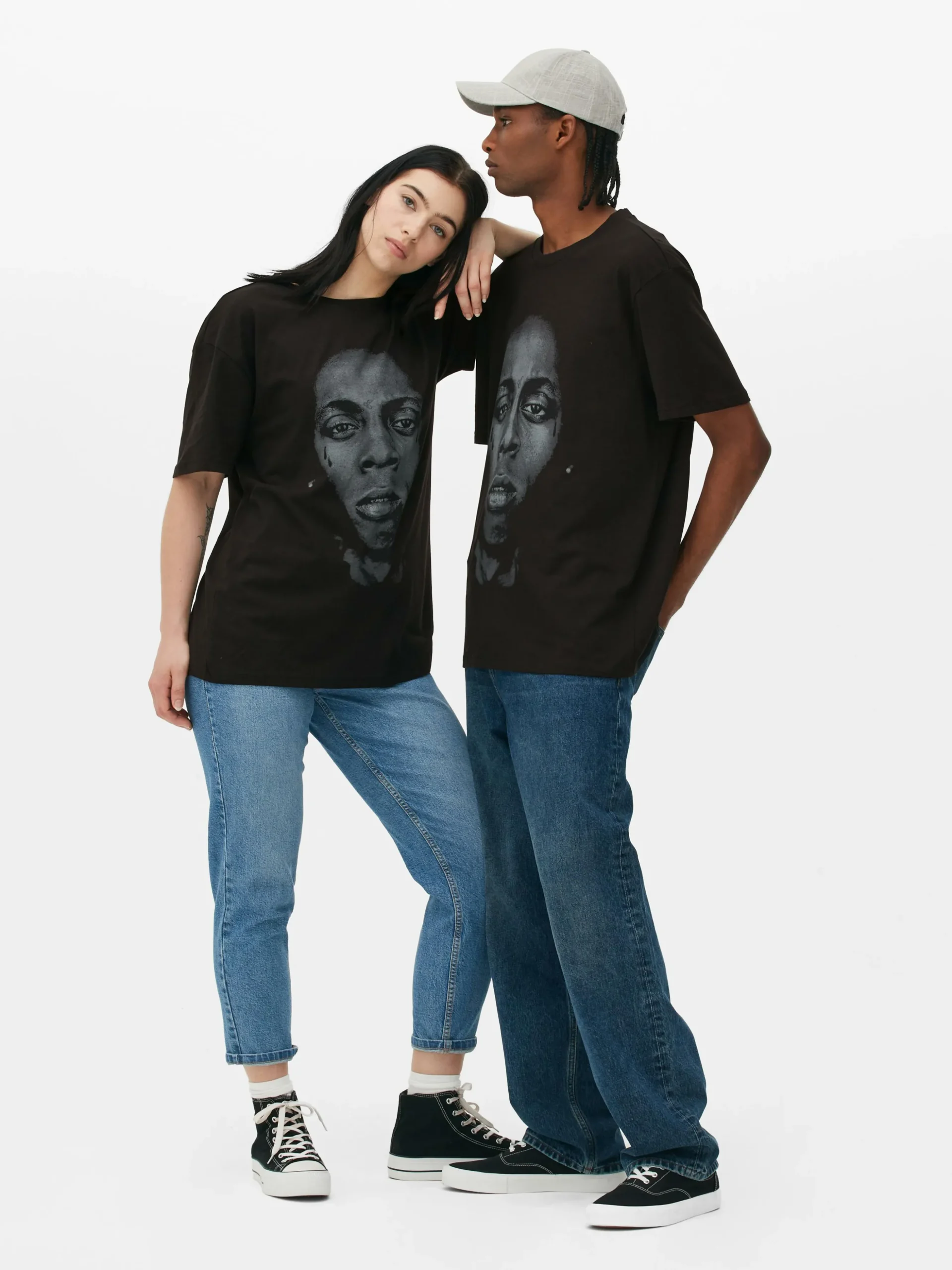 T-shirt Gráfica Lil Wayne