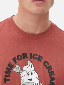 T-shirt Gráfico Gelado