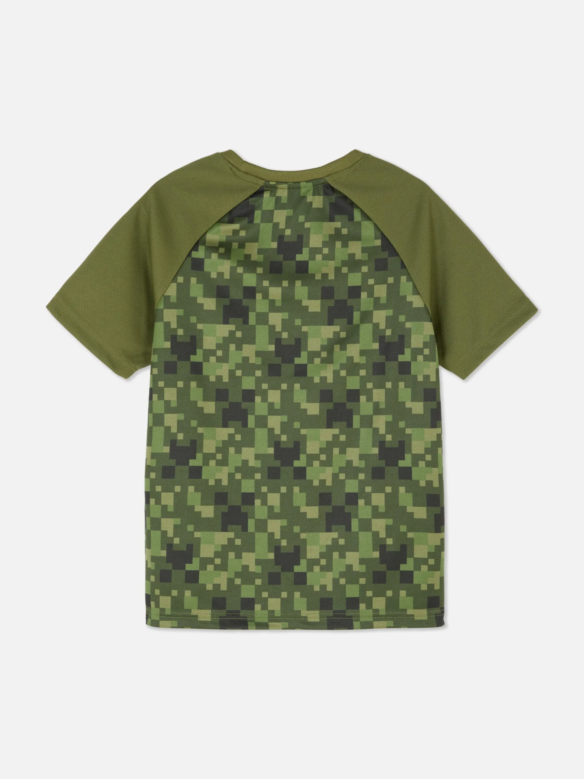 T-shirt Logótipo Minecraft Pixel