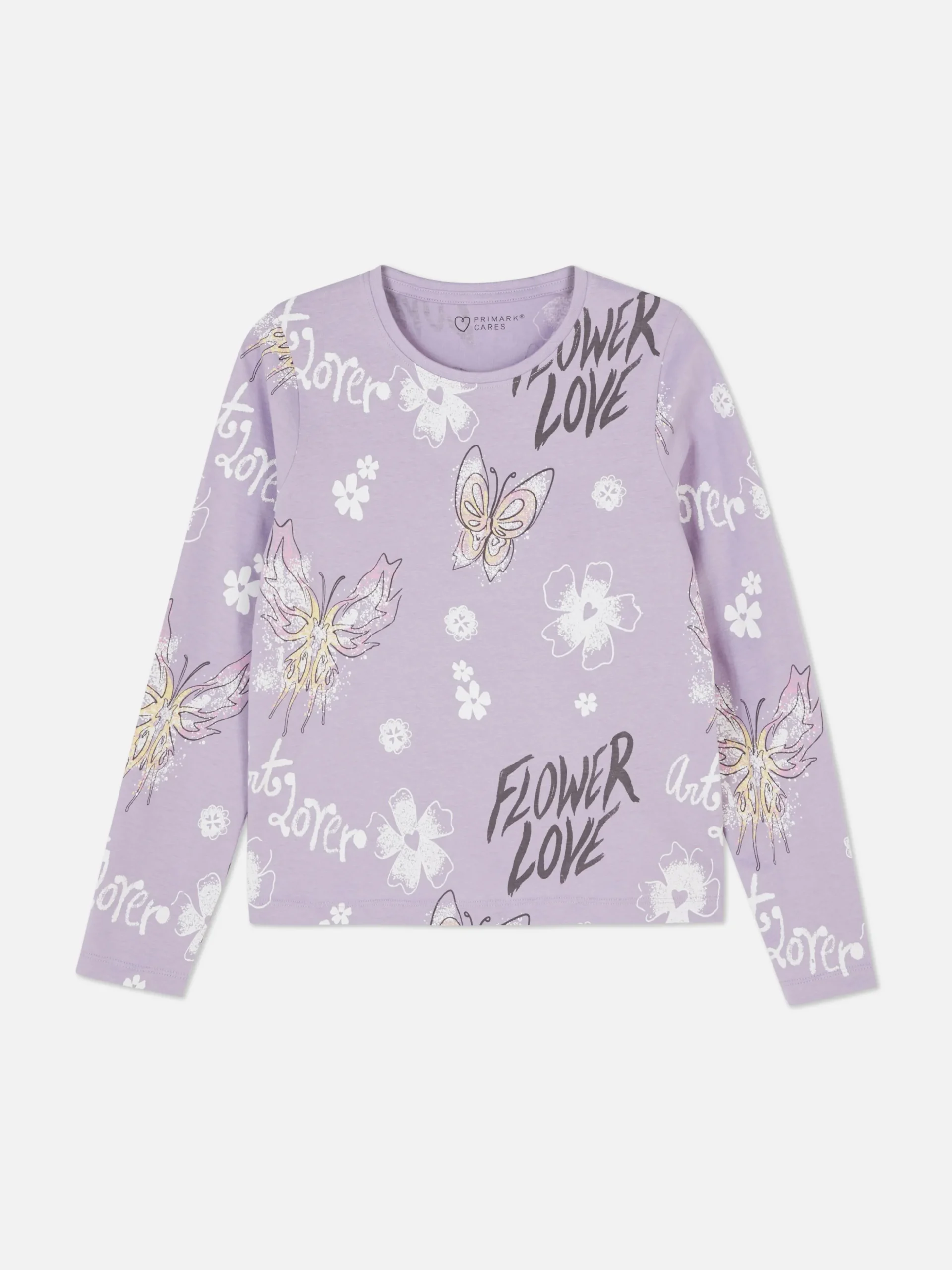 T-shirt Manga Comprida Estampado