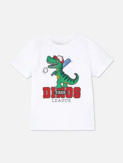 T-shirt Manga Curta Gráfica