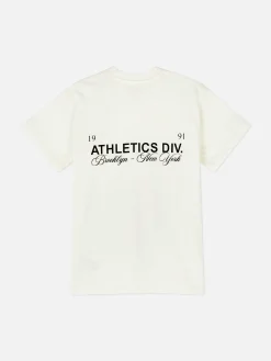 T-shirt Manga Curta Gráfica Desportiva