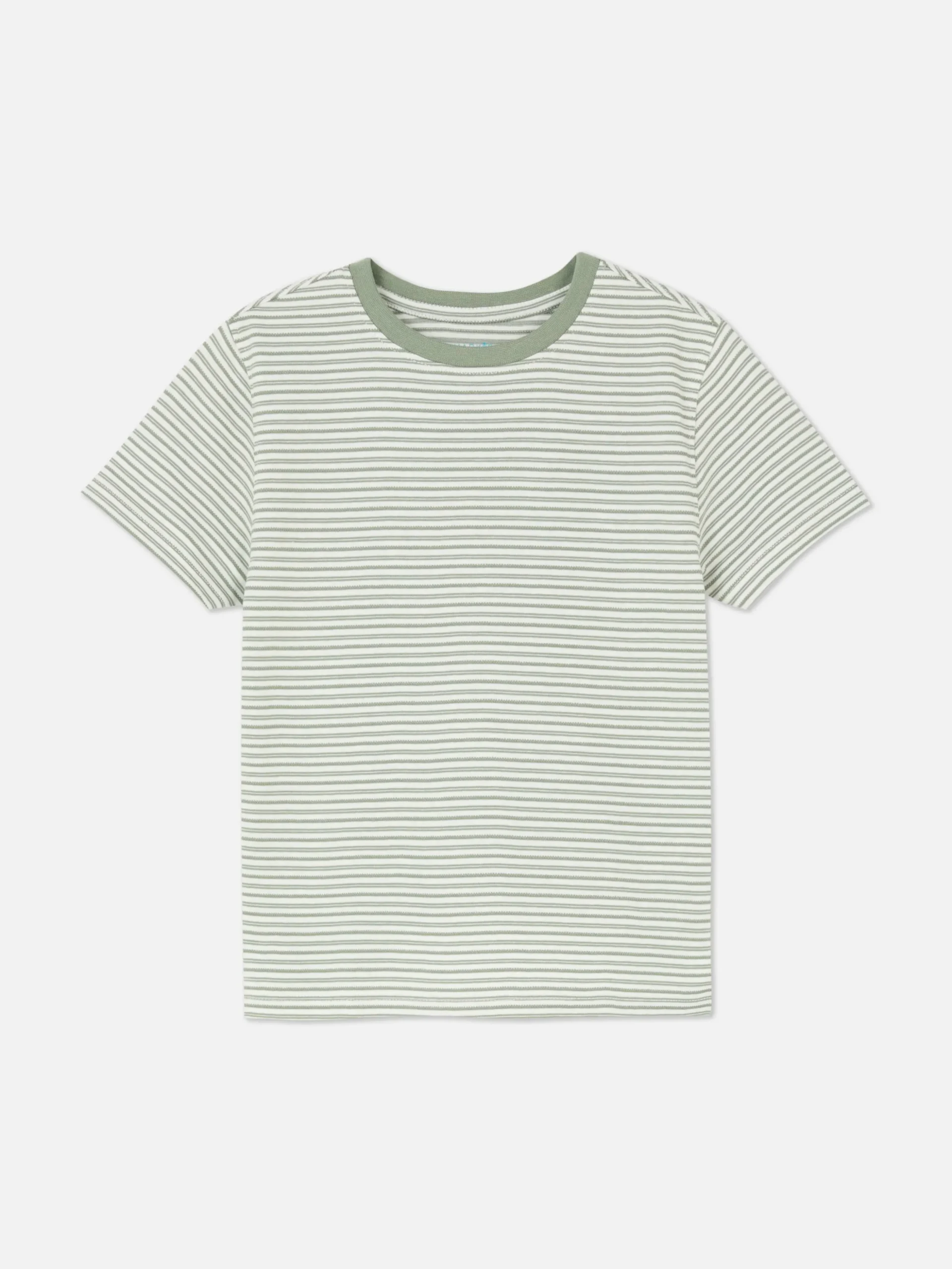 T-shirt Riscas Jacquard Menino