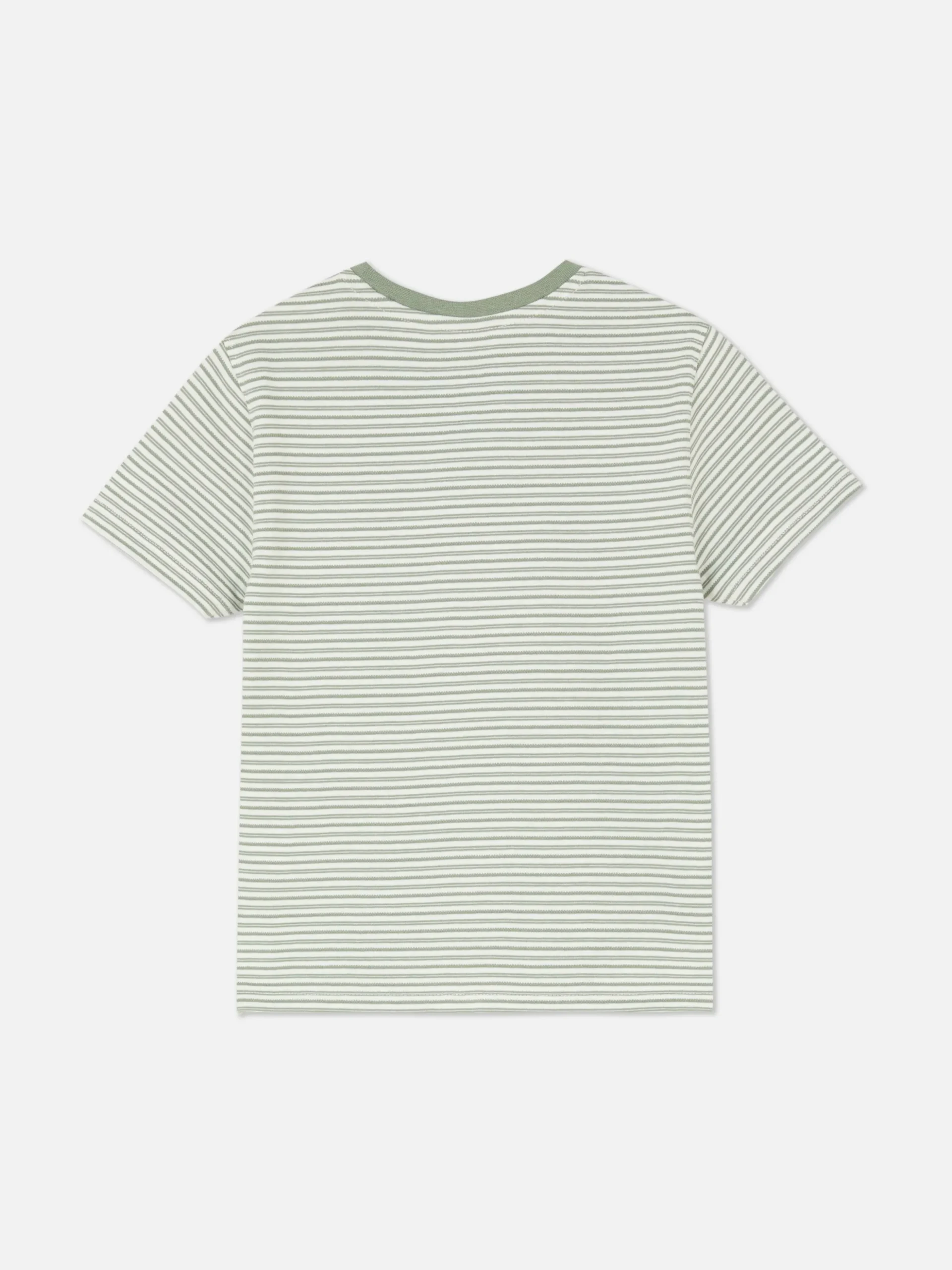 T-shirt Riscas Jacquard Menino