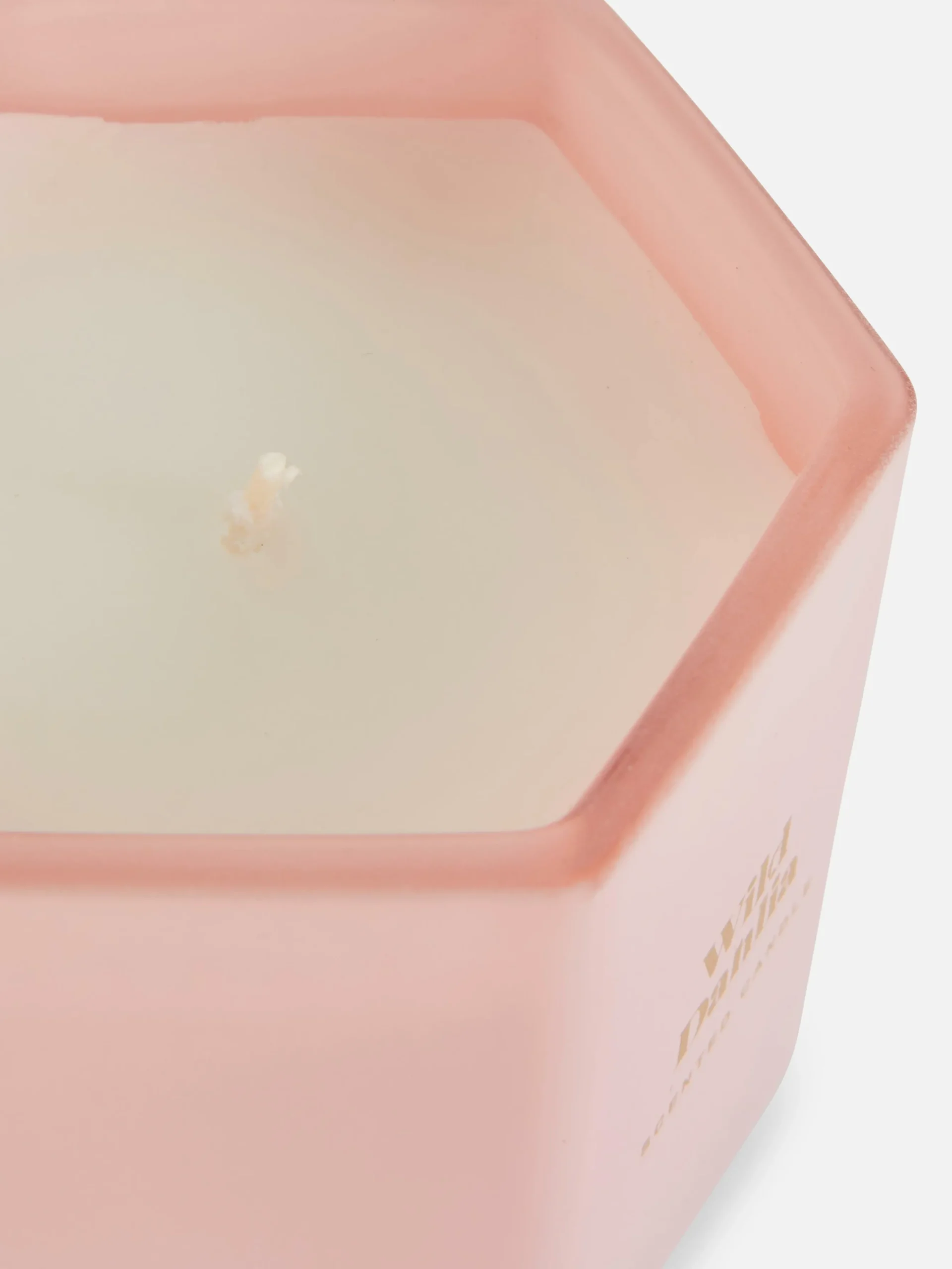 Vela Votiva Com Aroma Hexagonal