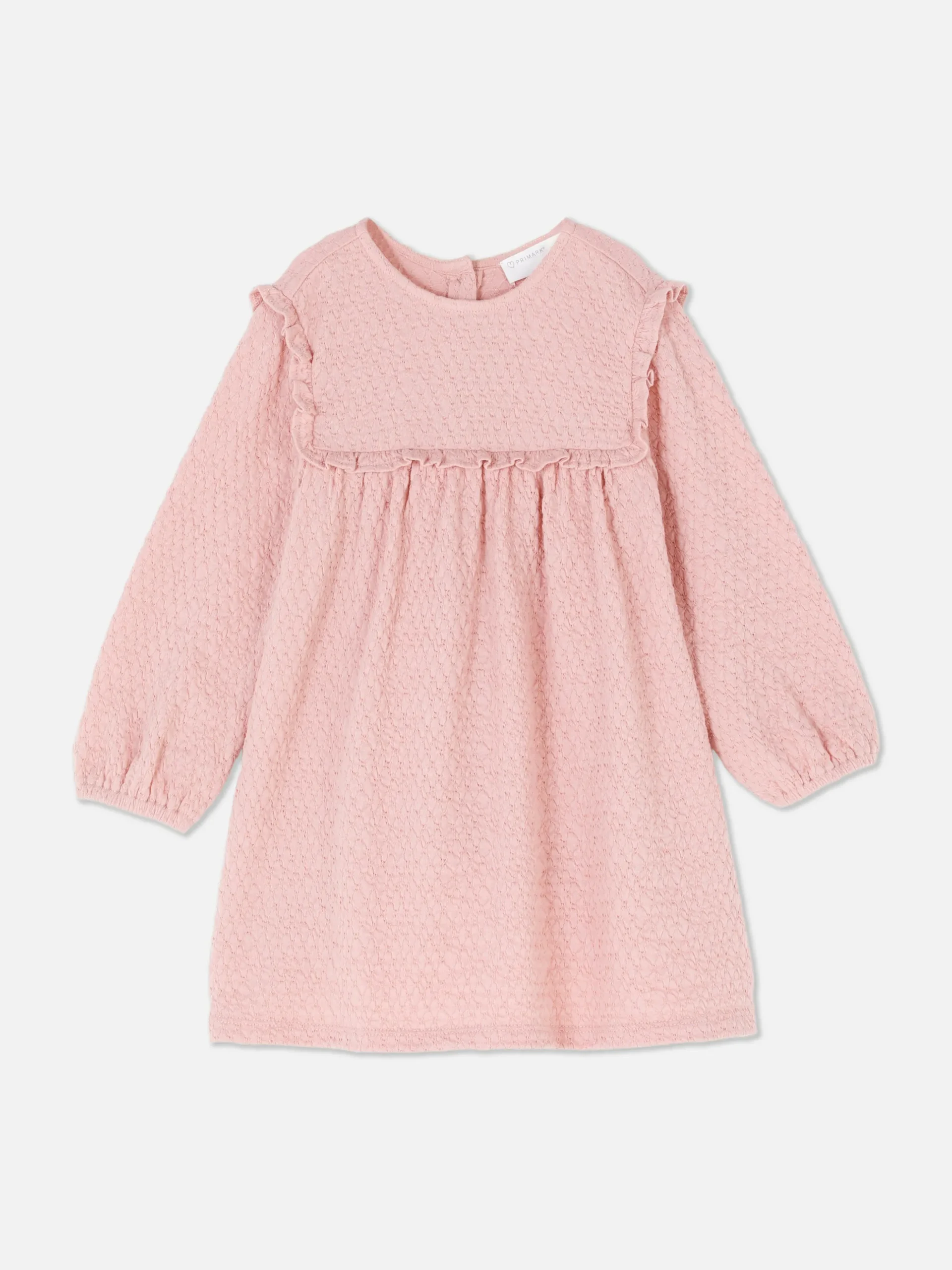 Vestido Enrugado Folhos