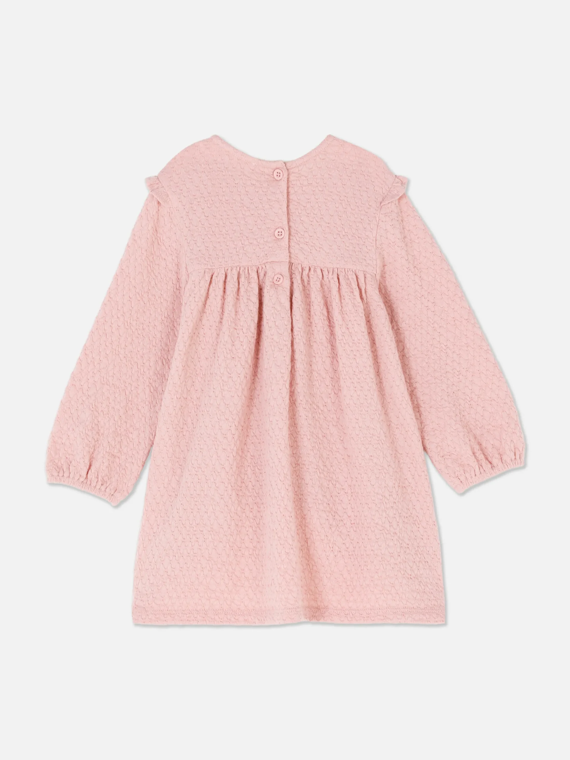 Vestido Enrugado Folhos